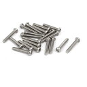 いたずら防止ねじ 304ステンレス鋼 ボタン頭 M2x12mm 20個入り