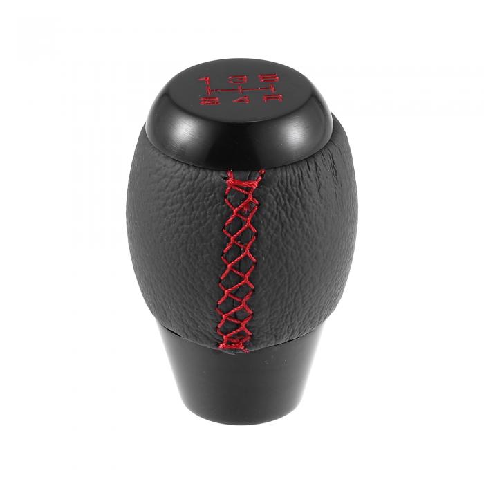 手動ギアスティックシフトノブ 防塵カバー付きトランスミッション ギアレバー スティックシフターハンドル 5速 Hon daに対応 Del Solに対応 1993-1997に対応 ブラック