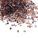 PATIKIL ウェディングテーブル用 スカッターコンフェッティ水晶 3 mm アクリルダイヤモンド 花瓶 フィラーゲム テーブルセンターピース 装飾 ブ ライダルシャワーパーティー用 ダークブ ラウンAB色