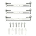 シーリングライトプレート マウントブラケット ライト固定用 シャンデリア用 家 事務室対応 サイズ90x18x17 mm 3セット入