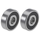 ボールベアリング クロムスチール製 ダブルシール 6300-2RS Z2 10mm x 35mm x 11mm 2個入(4)