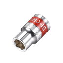 6ポイント浅いソケット?13?mmドライブ 11mm? レッドバンド Cr-Vスチール