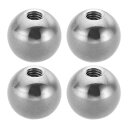 PATIKIL M5x16mmボールナットノブ 4個セット 女性用スレッド 304ステンレススチール製 ラウンドブ ラインドホールスクリューキャップカバー 照明...