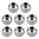PATIKIL M4x10mmボールナットノブ 8個セット 女性用スレッド 304ステンレススチール製 ラウンドブ ラインドホールスクリューキャップカバー 照明...