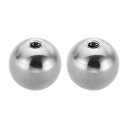 PATIKIL M4x16mmボールナットノブ 2個セット 女性用スレッド 304ステンレススチール製ラウンドブ ラインドホールスクリューキャップカバー 照明機...
