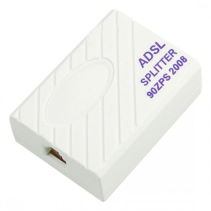 ADSLスプリッタ 1 - 2 6P2C RJ11 メスプラグ モデム電話