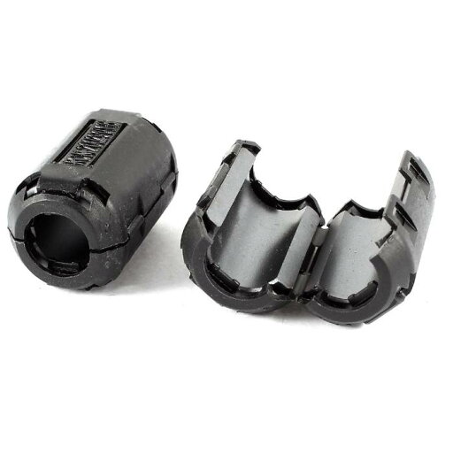 フェライトフィルター UF1330B 13mm径 コード フェライト コア フィルター プラスチック フェライト 2 個入 フェライトフィルター UF1330B 13mm径 コード フェライト コア フィルター プラスチック フェライト 2 個入