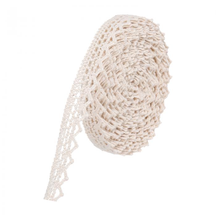 レースリボン コットンレーストリム クラフト ギフトラッピング カチューシャ ウェディング用 スタイル8 27 M 13 mm ベージュ