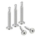 六角穴付きセルフタッピングねじ 六角ソケット 410ステンレス鋼 板金 平頭ドリルねじ #12 x 38 mm 50個