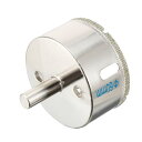 コアビット ガラス穴あけ ダイヤモンドドリルビット ダイヤモンド粒子 粒子被覆 60mm ガラス用