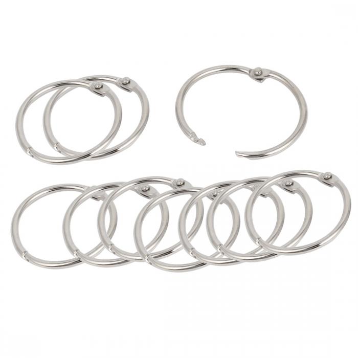 カードリング カードリング キーホルダー バインダーリング 外径37mm 内径32mm 10個入り