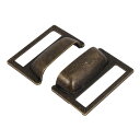 引き出し ハンドル 金属 タグホルダー ラベルプル ブロンズトーン 2pcs