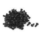 スクリュー ネジ ボタンヘッド 10.9合金鋼 ブラック M3x8mm 100個