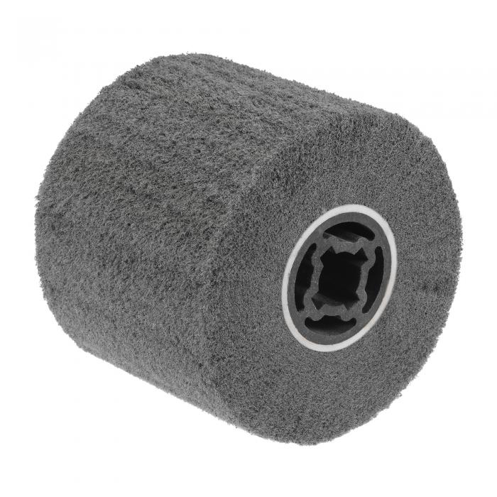 研磨バニシングホイール 研磨フラップホイール 120mmx100mm 不織布 ナイロン線引き 600グリット ステン..