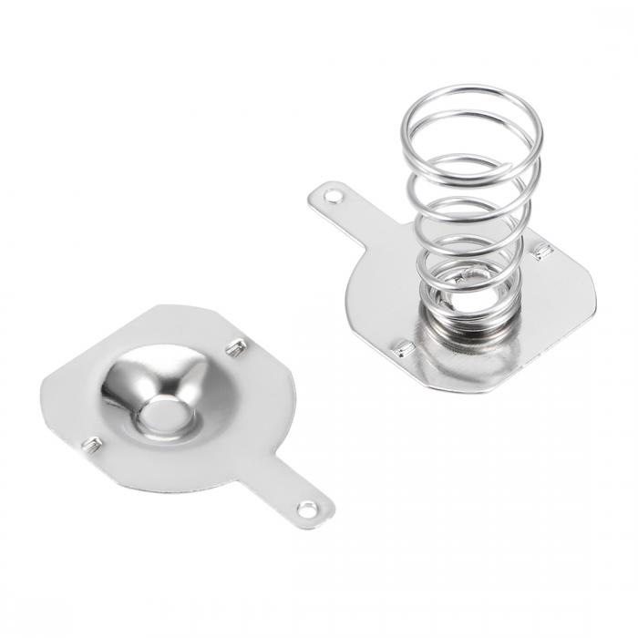 バッテリースプリングプレート スプリング接触ニープレート 18650バッテリー ポジティブ ネガティブ 16.5mmx16mm 20ペア入り