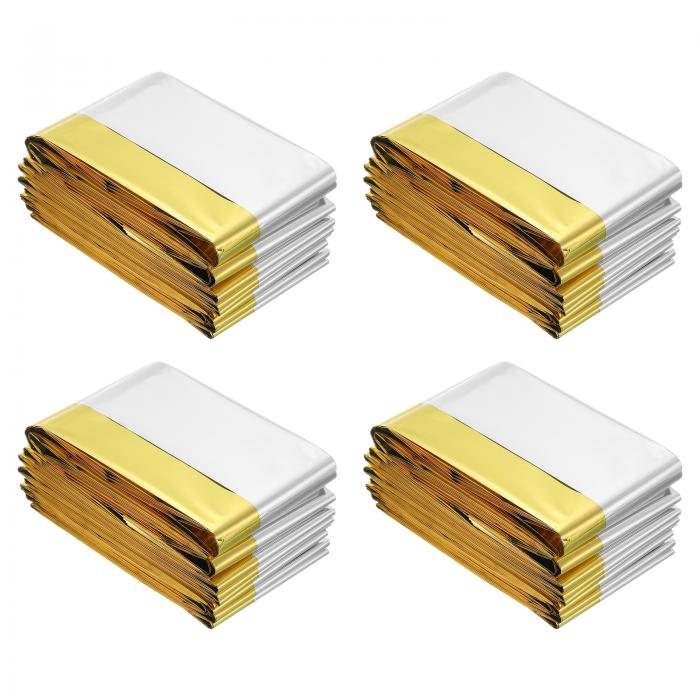 PATIKIL 130 x 210 cm 植物反射フィルム 4個 高反射性 庭の温室カバーホイルシート ロール 反射シート ..