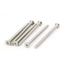 六角穴付ボルト 皿ボルト M4x60mm 316 ステンレス スチール 6個入り(4)