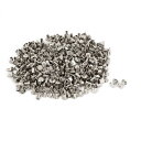 スクリューポスト M5x8mm 金属 シルバートーン ブックバインディングポスト 500個入り(4)