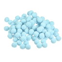 ポリエステルボール フェルトファブリック製 手工芸品用 プロジェクト用 直径1.5cm ライトブルー 300個入(4)