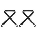 PATIKIL 150 cm x 2.5 cm スキーキャリアストラップ 2個 スノーボードブーツキャリーストラップ 調節可能なショルダースリング トートリーシ...