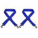 PATIKIL 150 cm x 3.8 cm スキーキャリアストラップ 2個 スノーボードブーツキャリーストラップ 調節可能なショルダースリング トートリーシ...
