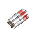 12ポイント浅いソケット?13?mmドライブ 15mm? レッドバンド Cr-Vスチール