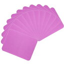 アイロンワッペン アイロンパッチ 補修パッチ 衣料パンツバッグ用 パープル 95 x 125mm 12枚