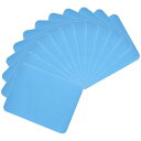 アイロンワッペン アイロンパッチ 補修パッチ 衣料パンツバッグ用 スカイブルー 95 x 125mm 12枚