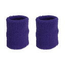 PATIKIL スポーツ用リストバンド 8x10cm 2個セット テニス バスケットボール ランニングなどに最適な吸汗性 あるコッ トンテリークロス製リストスウ...