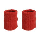 PATIKIL スポーツ用リストバンド 8x10cm 2個セット テニス バスケットボール ランニングなどに最適な吸汗性 あるコッ トンテリークロス製リストスウ...