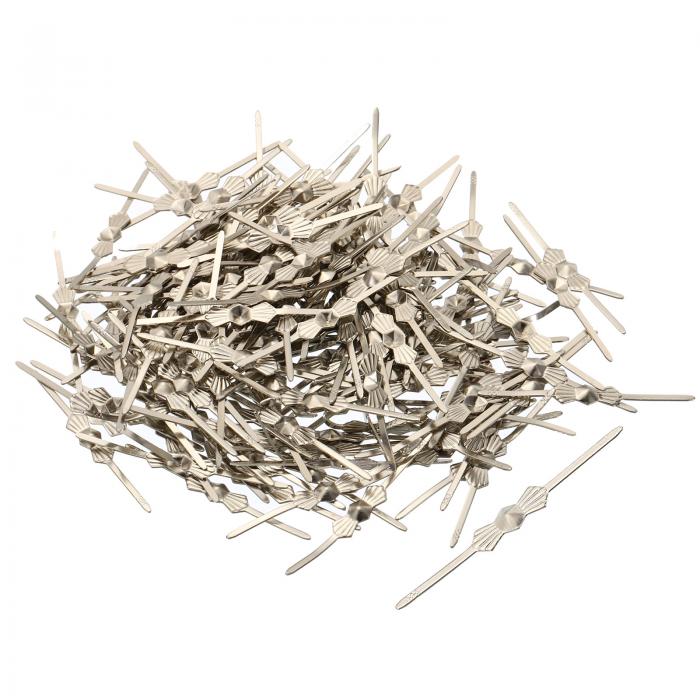 PATIKIL シャンデリアコネクタクリップ 200個 40 mm長さ シャンデリアボウタイピンの交換 水晶ランプシ..