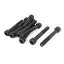 六角穴付きボルト ソケットヘッドねじ M10x70mmメトリック 12.9合金鋼 ブラック 10個