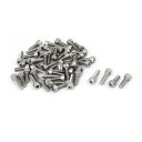 M4x12mm 六角穴付ボルト ステンレス全ネジ ヘッド キャップスクリュー 304ステンレススチール18-8 55個入り
