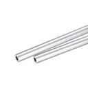 6063アルミ製チューブ 丸いチューブ パイプ 外径8 mm 内径4 mm 長さ250 mm 2本入