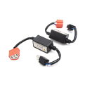 車用LEDデコーダー セラミック 12V H4 カー LED Canbus エラー アンチフリッカー レジスター アダプター デコーダ 2個入り