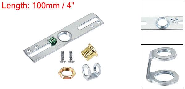 ライトクロスバーキット 取付けブラケット ユニバーサルランプ器具 シャンデリア壁照明用 長さ100 mm [2]