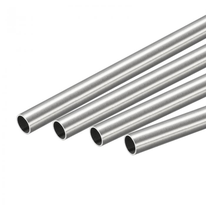 ラウンドチューブ 304ステンレス鋼 9 mm外径 0.8 mm壁の厚さ 300 mm長さ 4個