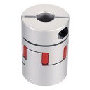アルミニウムシャフトカップリング12.7mmから19mmフ レキシブルスー パイダーカップリングL50mm x D35mmカプラージョース パイダーシャフトジョイントコネクター3DプリンターDIYエンコーダーCNCルーターミリングマシン