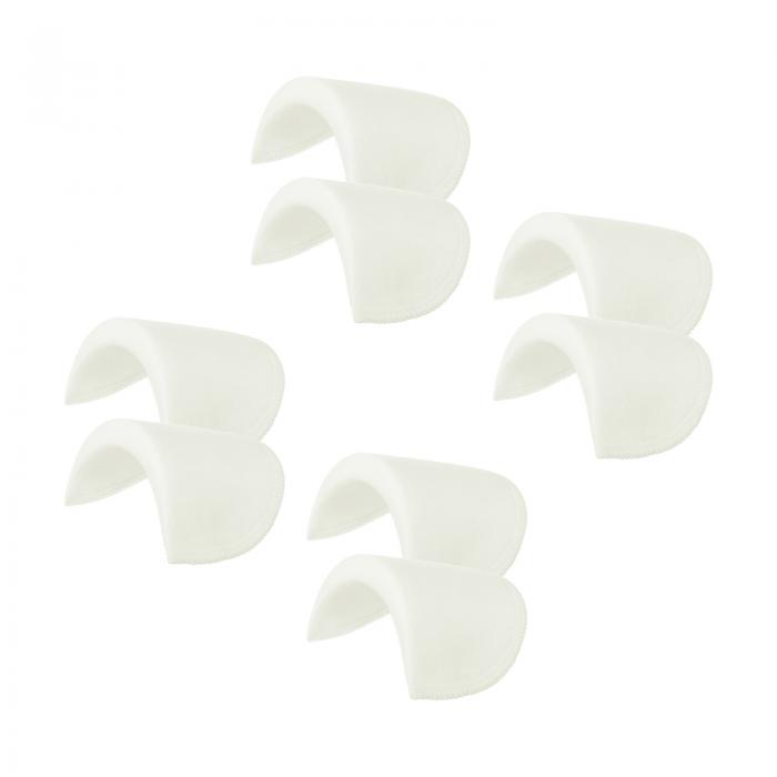 【期間限定10%OFF】PATIKIL 4組 ショルダーパッド 大きな通気性 あるスポンジパッド 厚み あるセットインタイプ 女性用衣類 メンズブレザースーツコ...