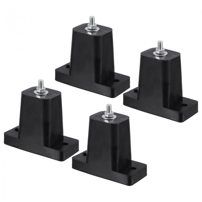 PATIKIL 4.45x1.97x3.54" 取り付け用ゴムパッドブ ラケット 屋外エアコンコンデンサーHVACショックアブ..