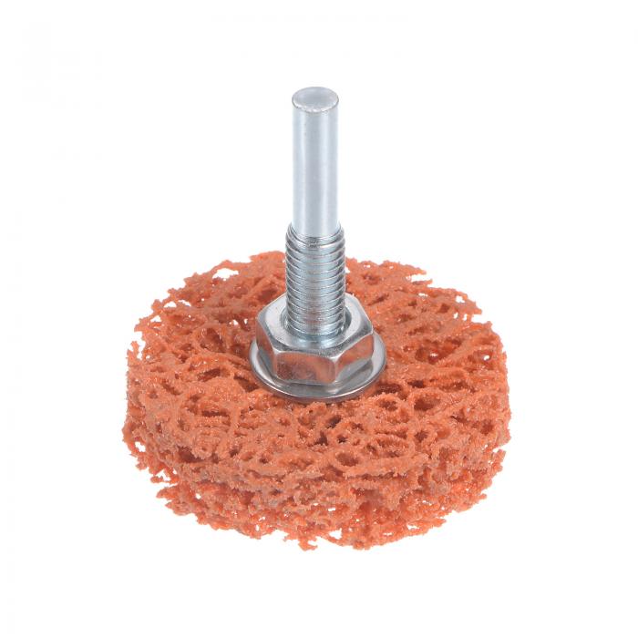 ストリップホイール ストリッピングホイール 50 x 13 mm 6 mmシャフト付き アングルグラインダー 塗装..