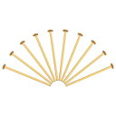 PATIKIL ペンダントピン シャンデリアコネクタクランプピン 300個入り 3 mm OD x 25mm L形 シャンデリア 交換 プリズム アルミニウムピ...