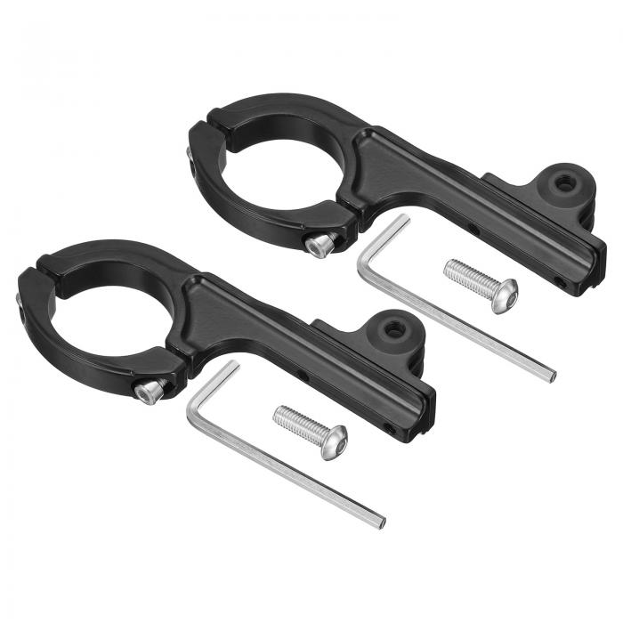 PATIKIL 自転車ハンドルバーマウント 2個 マウンテンバイクカメラマウント ポールマウント サムネジ付..