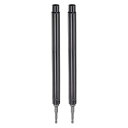 超ロング中空ソケット 14 mm x 300 mm ディープウェルインパクトナットドライバー 六角シャンクパワードリルアダプター 2個