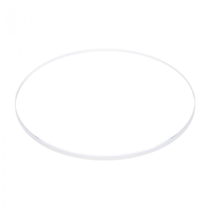 時計クリアクリスタルレンズガラス 37mm直径 1.5mm厚さ ラウンドフラット ミネラル高透過率 時計ガラス..