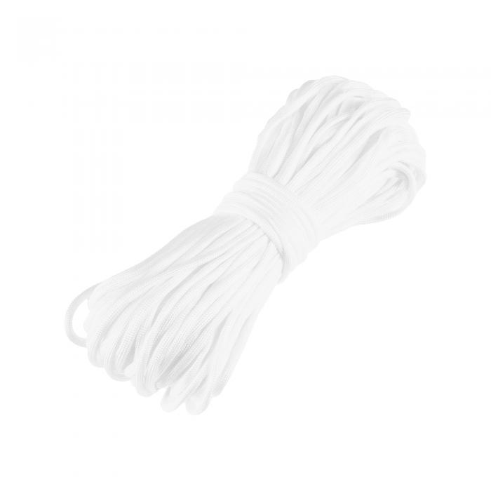 CAPASTEC ガイロープ 4mm x 31m 7芯 パラコード テントロープ タープ ロープ キャンプ用 アウトドア用 耐荷重100kg ホワイト