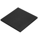 PATIKIL ベンチブロック 150x150x10 mm ゴム 正方形 スタンピング ノンスリップベース 宝石商 金属の金槌加工 成形 追跡 平坦化用 ブラック