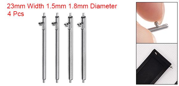 クイックリリースバネバー 23 mm幅 1.5 mm 1.8 mm直径 ステンレス鋼 ウォッチピンセット 時計バンドストラップ用