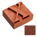 PATIKIL レタースタンプ ウッドラバースタンプ 文字x ビンテージアルファベットスタンプセット 木製スタンプスタンパー カード作り DIY クラフト スク...