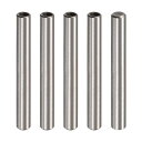 M4 内ネジノックピン 6x50mm 面取りフラット 炭素鋼 円筒ピン ベッド 本棚 金具 工業用ピン 5個入り